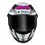 Capacete LS2 FF358 Pro Striker Rosa/Cinza - Imagem 4