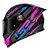 LS2 Capacete FF358 Pro Modok Black/Pink - Imagem 1