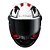 Capacete LS2 FF358 Xdron Preto e Vermelho - Imagem 7
