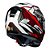 Capacete LS2 FF358 Xdron Preto e Vermelho - Imagem 5