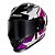 Capacete LS2 FF358 Pro Estellar Preto Roxo e Rosa - Imagem 7
