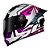 Capacete LS2 FF358 Pro Estellar Preto Roxo e Rosa - Imagem 1