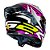 Capacete LS2 FF358 Pro Estellar Preto Roxo e Rosa - Imagem 10