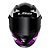 Capacete LS2 FF358 Pro Estellar Preto Roxo e Rosa - Imagem 4