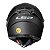 Capacete LS2 FF358 Pro Monocolor Fosco Preto - Imagem 6