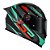 Capacete LS2 FF358 Pro Modok Preto Verde Laranja - Imagem 2