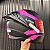 Capacete FF810 Vigo Vision Azul Marinho Fucsia - Imagem 7