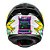 Capacete Ls2 Vigo Space Attack Branco Roxo - Imagem 7