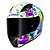 Capacete Ls2 Vigo Space Attack Branco Roxo - Imagem 5