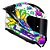 Capacete Ls2 Vigo Space Attack Branco Roxo - Imagem 2