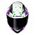 Capacete Ls2 Vigo Space Attack Branco Roxo - Imagem 6