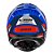 Capacete Ls2 Ff810 Vigo Spinn Cinza/Azul Fosco - Imagem 8