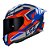 Capacete Ls2 Ff810 Vigo Spinn Cinza/Azul Fosco - Imagem 1