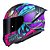 Capacete LS2 FF810 Vigo Drillox Matte Purple/Fuchsia - Imagem 1