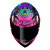 Capacete LS2 FF810 Vigo Drillox Matte Purple/Fuchsia - Imagem 3