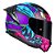Capacete LS2 FF810 Vigo Drillox Matte Purple/Fuchsia - Imagem 2