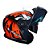 Capacete Ls2 Strobe II FF908 Tribal Orange - Imagem 4