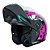 Capacete Ls2 Strobe II FF908 Tribal Fucsia - Imagem 1