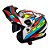 Capacete Strobe II FF908 Xdron Neon Laranja - Imagem 1