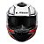 Capacete Ls2 Strobe II FF908 Xdron Branco Vermelho - Imagem 4