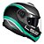 Capacete Ls2 Strobe 2 Victory Escamoteável Articulado Ff908 - Imagem 5