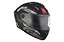 Capacete MT Atom 2 SV Bast Capacete MT Atom 2 Bast D5 Cinza - Imagem 5