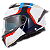 Capacete Articulado Mt Atom 2 Robocop Escamoteavel Emalla C7 - Imagem 1