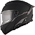 Capacete MT Atom 2 SV Solid A1 - Preto Fosco (Articulado) - Imagem 1