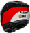 Capacete LS2 Stream II FF808 Thunderbiz Preto/Vermelho - Imagem 6
