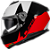 Capacete LS2 Stream II FF808 Thunderbiz Preto/Vermelho - Imagem 1