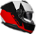 Capacete LS2 Stream II FF808 Thunderbiz Preto/Vermelho - Imagem 3