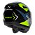 Capacete Norisk Razor Godspeed Azul Verde Fosco - Imagem 4