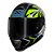 Capacete Norisk Razor Godspeed Azul Verde Fosco - Imagem 7