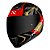 Capacete Norisk Razor Godspeed Vermelho Dourado - Imagem 4