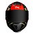 Capacete Norisk Razor Godspeed Vermelho Dourado - Imagem 3