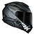 Capacete Norisk Razor Ghost Matte Preto Cinza - Imagem 2