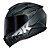 Capacete Norisk Razor Ghost Matte Preto Cinza - Imagem 1