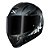 Capacete Norisk Razor Ghost Matte Preto Cinza - Imagem 4