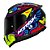 Capacete Norisk Razor Circus Preto Amarelo - Imagem 1