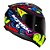 Capacete Norisk Razor Circus Preto Amarelo - Imagem 2