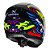 Capacete Norisk Razor Circus Preto Amarelo - Imagem 3