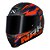 Capacete Norisk Razor Ghost Preto Fosco/Laranja - Imagem 5