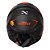 Capacete Norisk Razor Ghost Preto Fosco/Laranja - Imagem 8