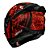 Capacete Norisk Razor Halloween Laranja Fosco - Imagem 8