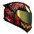 Capacete Norisk Razor Halloween Laranja Fosco - Imagem 2