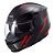 Capacete Ls2 Scope FF902 Skid Preto/Vermelho - Imagem 6