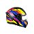 Capacete Spike II BSN Preto Fosco/Colorido - Imagem 1