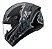 Capacete Spike II STK Cinza Dark Fosco/Preto - Imagem 2
