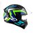 Capacete Spike II GTX Preto Fosco Azul - Imagem 1