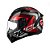 Capacete Spike II GTX Preto Vermelho - Imagem 4